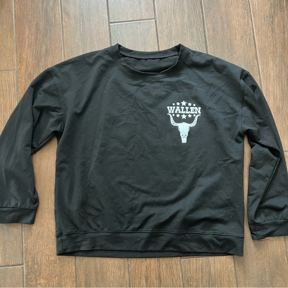 Morgan Wallen Black Long Sleeve Unisex Shirt 3XL